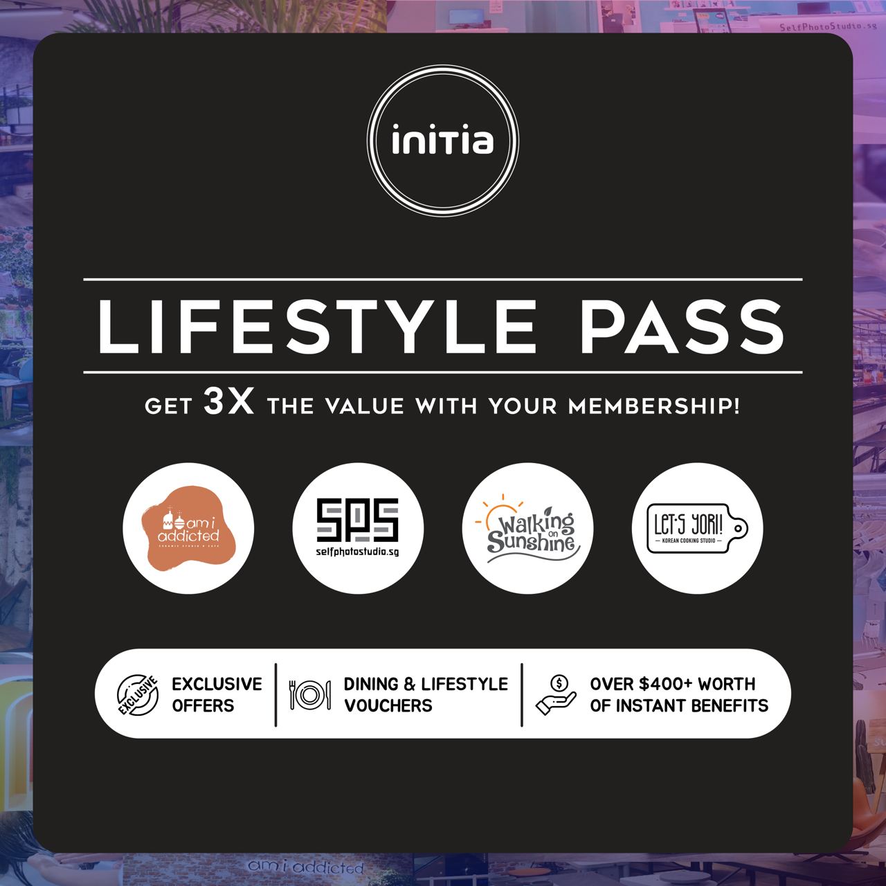 INITIA Lifestyle Pass $138 - Yori